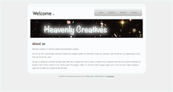 Desktop Screenshot of heavenlycreatives.com